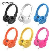 Kids Headphones  Gorsun Lightweight Stereo Wired Childrens Headsets for Kids Adults Adjustable Headband Toddler Headset for Sma Over The Ear Headphon