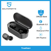 SoundPEATS TWS หูฟังบลูทูธหูฟังบลูทูธไร้สาย In-Ear สเตอริโอสองทางสายชุดหูฟังไมโครโฟน Truefree Plus