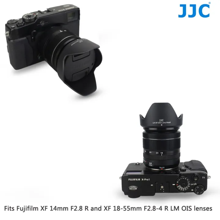 ฝาครอบเลนส์สำหรับฟูจินอน-xf14mm-f2-8-r-amp-xf18-55mm-f2-8-4-r-lm-เลนส์-ois-บนฟูจิฟูจิ-xt4-xt3-xt2-xt30-xt20-xs10-xe3-xe2s-xt1