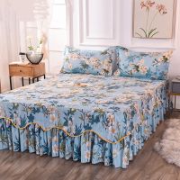 Quilted Bedspread Ho Bed Shirt Cover Lace Bed Sheet Home Decoration Queen Bed Skirt Not Including Pillowcase