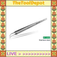 TheToolDepot RELIFE คลิปกันลื่นแหนบป้องกันไฟฟ้าสถิตซ่อมมือถือที่มีความแม่นยำความเหนียวสูงที่ปลายเล็กขนตาเครื่องมือหยิบสิวหัวดำ RT 14A RT 14SA