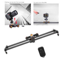 YELANGU Camera Video Track Dolly Motorized Electric Slider Dolly สำหรับกล้องสมาร์ทโฟน