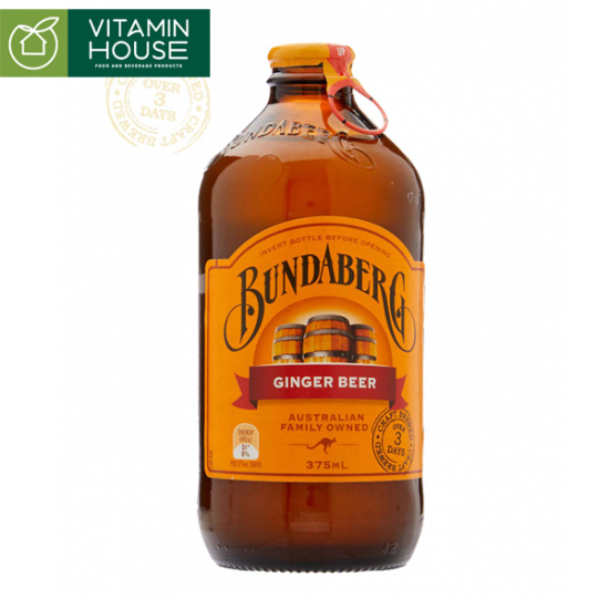 Nước ép bia gừng bundaberg ginger beer 375ml vitamin house - ảnh sản phẩm 1
