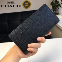 long wallet men fashion half-fold embossed printing multi-card slot large capacity limited time offer