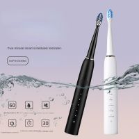 HOKDS USB Rechargeable Full Body Waterproof Toothbrush DuPont Hair Toothbrush Adult Ultrasonic Electric Toothbrush Sonic