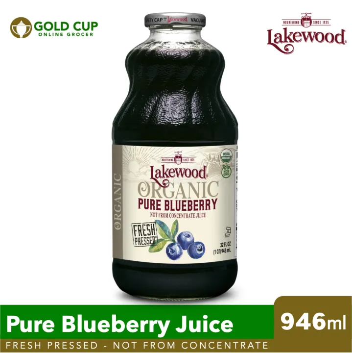 Lakewood Organic Pure Blueberry 946ml Lazada PH