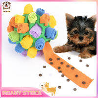 LECOCOA 【 Fast Delivery】Pet Dog Snuffle Ball Toy Slow Feeder Interactive Training Puzzle Toys ส่งเสริมทักษะการจับเหยื่อตามธรรมชาติ