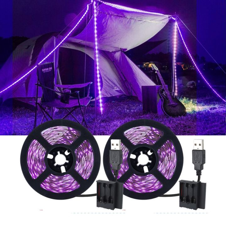 2-pack-5m-uv-black-strip-light-with-usb-plug-battery-box-led-for-glow-neon-party-halloween-birthday-camping-fluorescent-light-power-points-switches-s