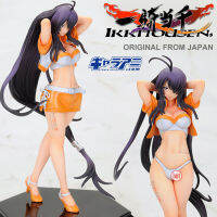 Model โมเดล ของแท้ 100% Chara ani จาก Ikkitousen Xtreme Xecutor Dragon Destiny Great Guardians Battle Vixens ศึกชิงลูกแก้วมังกร มหาสงครามลูกแก้วมากะ Unchou Kanu คานู อันโช 1/8 Race Queen amiami Racing Ver Original from Japan Figure ฟิกเกอร์ manga