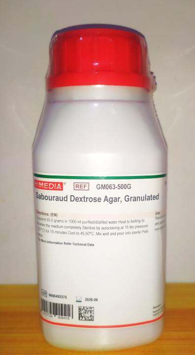 HIMEDIA Sabouraud Dextrose Agar 500g For Microbiology | Lazada PH