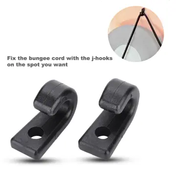 10 Pcs Plastic Rope Buckle Open End Cord Straps Hooks Snap Boat Kayak  Elastic Ropes Buckles Camping Tent Hook Outdoor Tool