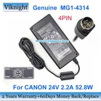 ✿♞ยอดเยี่ยม2023. . MG1 4314 24โวลต์2.2A อะแดปเตอร์ AC 52.8วัตต์สำหรับ4PIN เครื่องชาร์จอุปกรณ์พลังงาน CANON