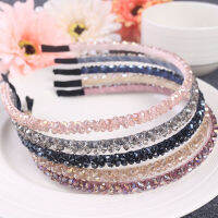 A5TG ของขวัญ ผู้หญิง ผ้าโพกศีรษะ สาว ที่คาดผม Rhinestone เครื่องประดับ ที่คาดผมคริสตัล เครื่องประดับศีรษะ