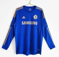 shot goods Top quality 2012 2013 Chelsea retro home long sleeve soccer Jersey