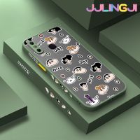 Jlingji เคสสำหรับ Infinix Smart 4เคส X653 4C แฟชั่นวันที่ดีบางมีน้ำค้างแข็งโปร่งใสแข็งขอบสี่เหลี่ยมกันกระแทกปลอกซิลิโคนคลุมทั้งหมดเคสนิ่มป้องกัน