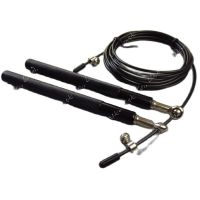 【CW】Skipping rope adjustable ultra-light speed jump rope with alumunum handle