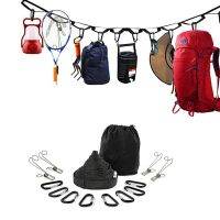 （HOT） Outdoor clothes cool drying ropes travel line clothesline was tied to the on