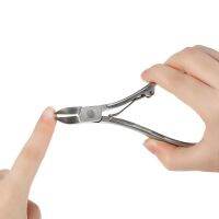 2pcs Stainless Steel Nail Cuticle + Ingrowing Toenail Cleaner Nail Clippers Finger and Toe N