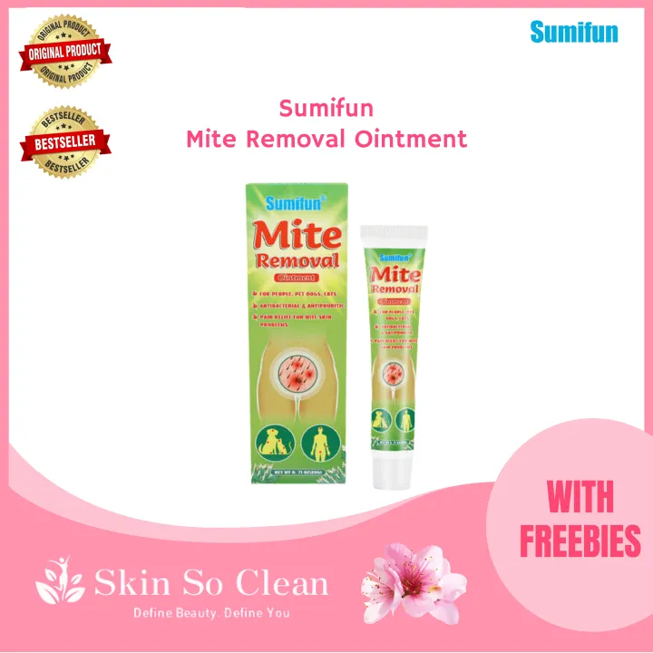 SUMIFUN Mite Spray Bed Bug Killer Mite Remover Ointment for Itchy Skin