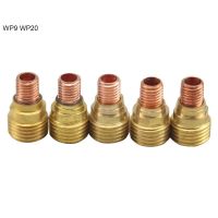 2PCS Welding Machine Accessories Large Stubby Gas Lens Body 1.0mm 1.6mm 2.0mm 2.4mm 3.2mm For WP9 WP20  TIG Welding Torch