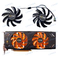 ZOTA C Sauter GTX770 760กราฟิกระบายความร้อนพัดลมพิฆาต Gratis Ongkir รับประกันหนึ่งปี