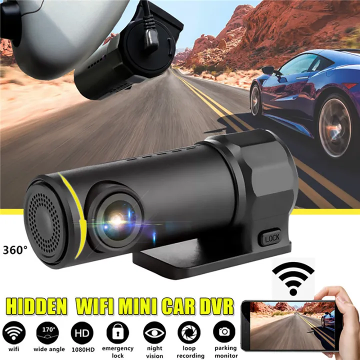 Car DVR WiFi 1080P Full HD Dash Cam Video Recorder Auto Parking Monitor