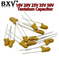 5PCS Tantalum Capacitor 16V 20V 25V 35V 50V 0.1UF 0.22UF 0.33UF 0.47UF 100UF 220UF 1UF 2.2UF 4.7UF 10UF 15UF 22UF 47UF DIP