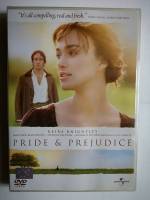 DVD : Pride &amp; Prejudice ดอกไม้ทรนง " เสียง / บรรยาย : English , Thai " Keira Knightley, Matthew Macfadyen