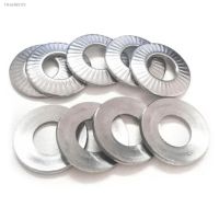 ❄◐ 28pcs M3 M4 M5 M6 French Single Tooth Lock Washer High Strength NFE25511 Stainless Steel 304