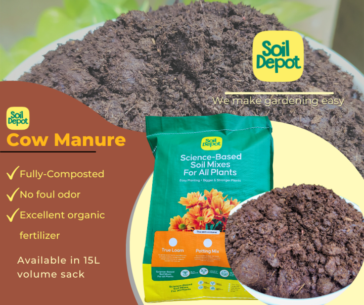 Cow Manure Soil Depot Lazada PH