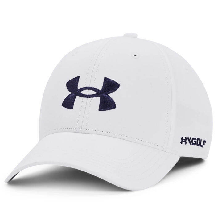 under-armour-หมวกแก๊ปผู้ชาย-ua-golf96-1361547-101-black-white-สินค้าลิขสิทธิ์แท้