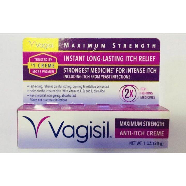 Vagisil Maximum Strength Cream 1oz (28g) | Lazada PH