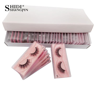 10 pcs Wholesale Eyelashes 3d Mink Lashes Natural Mink Eyelashes Wholesale False Eyelashes Makeup False Lashes In Bulk