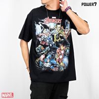 เสื้อยืดผ้าฝ้ายพิมพ์ลายขายดี  เสื้อยืดการ์ตูน มาร์เวล ลิขสิทธ์แท้ MARVEL COMICS  T-SHIRTS (MX-007)S-5XL