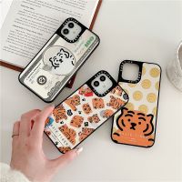 Casetify MUZIK TIGER เคสโทรศัพท์มือถือ TPU กันกระแทก ปิดด้านหลัง ลายเสือน่ารัก แฟชั่น สําหรับ  13 Pro MAX 12 11 Pro MAX XR X XS MAX 7 8 Plus SE2020