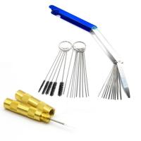 【cw】Carburetor Carbon Dirt Jet Remove Cleaning Needles Brushes Cleaner Tools For Automobile Motorcycle A Welder Carb Chainsaw 【hot】