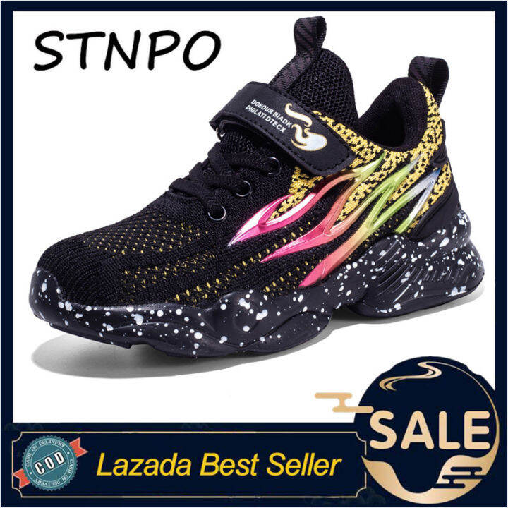 STNPO 2023 Children Running Shoes for Boys Sneakers Kids Shoes Fashion