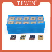 TEWIN CNMG120404 CNMG120408 VP15TF US735 UE6020เครื่องมือหมุนภายนอกคาร์ไบด์ CNMG 120404เครื่องกลึงโลหะเครื่องกลึงโลหะเครื่องมือแทรก