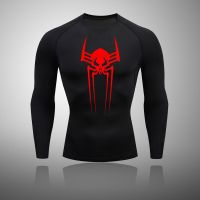 Men Running Sport T-shirt Quick Dry Running Shirt Long Sleeve Compression Top Gym T Shirt Men Sports Shirt