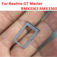 Pemegang Kad Slot Pembaca Sim Terbaik สำหรับ Oppo Realme GT รุ่น Master RMX3363 RMX3360 Bahagian Kabel Flex Efon