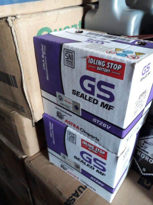aki accu gtz6v gs astra vario | Lazada Indonesia
