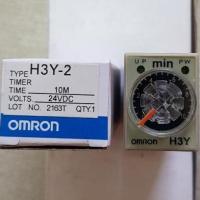 H3Y-2  OMRON DC24V Delay Timer Time Relay 0 - 10Min   with Base