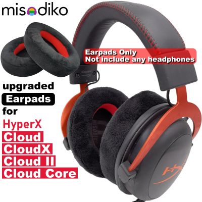 Misodiko แผ่นครอบหูฟัง แบบเปลี่ยน สําหรับ HyperX Cloud II 2 Cloud CloudX Cloud Core