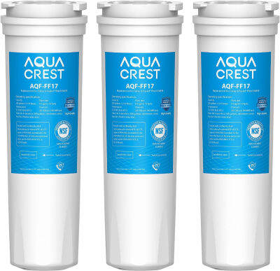 AQUA CREST AQUACREST 836848 Refrigerator Water Filter, Replacement for Fisher & Paykel 836848, 862285, 862284, Pack of 3