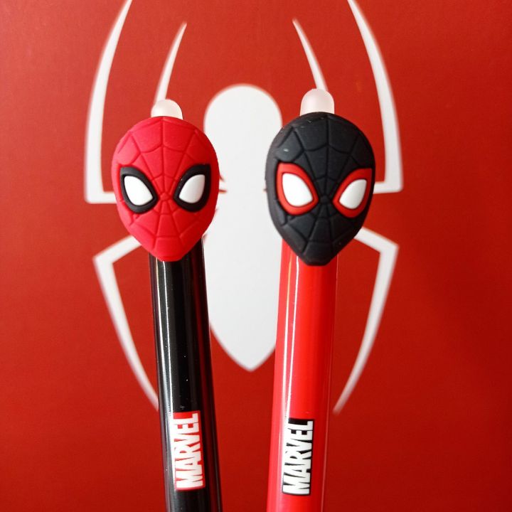 marvel-spider-man-erasable-pen-sm-1820-ปากกาลบได้-1-ด้าม-ปากกาลบได้-ลายการ์ตูน-สไปเดอร์แมน