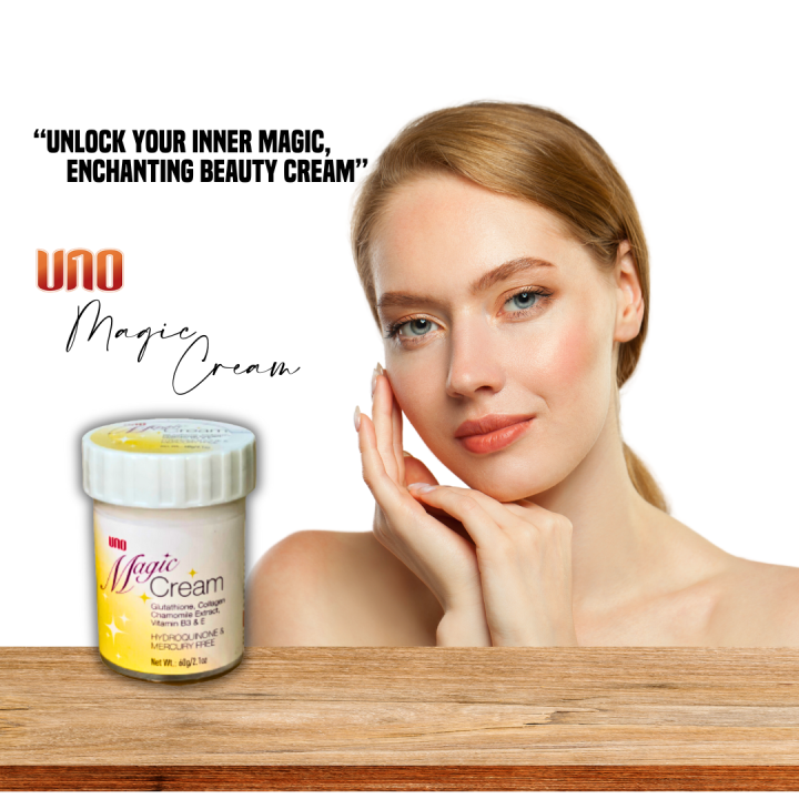 Uno Magic Cream Original Whitening Face and Underarm By Uno Products