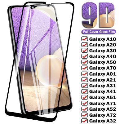 [spot goods66]อุปกรณ์ป้องกันหน้าจอสำหรับ [spot goods66]Samsung Galaxy A50 A50S A20E A10S A40 A70S A32 A52 A01 A11 A71 A41 A31กระจกเทมเปอร์ A72