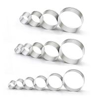 ELEGANT Cake Cookie Mould Cutter Round Circle Shape Stainless Steel DIY Fondant Mold Tools Cake Tools Sticky Decorating Fondant