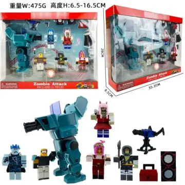  Roblox Action Collection - Tower Defense Simulator: Cyber City  Six Figure Pack [Includes Exclusive Virtual Item] : Toys & Games