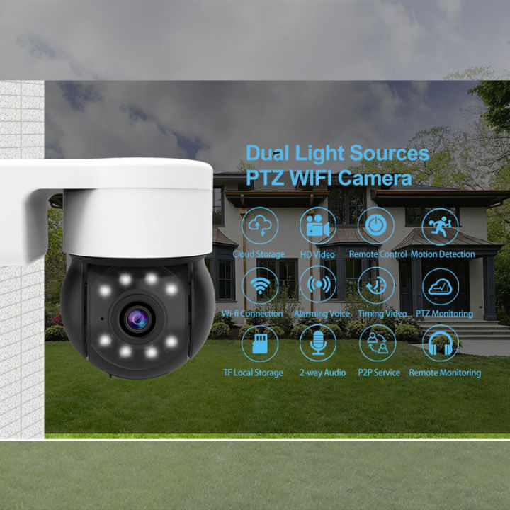 hi-view-กล้องวงจรปิด-wi-fi-outdoor-ความคมชัด-2mp-รุ่น-hp-30mptz202w-แถมอะแด็ปเตอร์